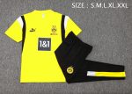 Borussia Dortmund 23-24 Yellow Short Sleeve Training Suit - 图片 2