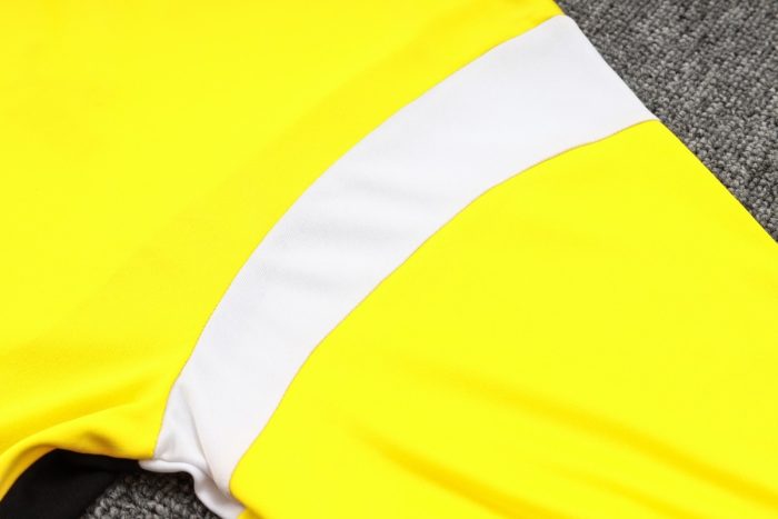 Borussia Dortmund 23-24 Yellow Short Sleeve Training Suit - 图片 3