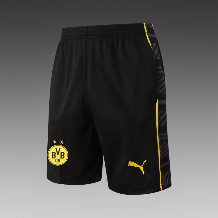 Borussia Dortmund 22-23 Yellow Printed Short Sleeve Training Set with 5-Inch Shorts - 图片 8