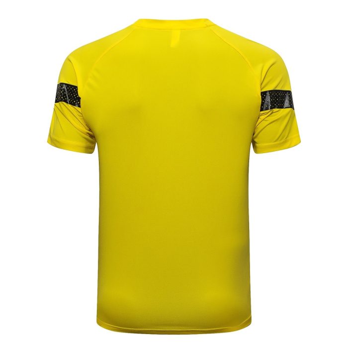 Borussia Dortmund 22-23 Yellow Short Sleeve Training Set with 5-Inch Shorts - 图片 8