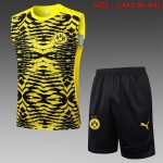 Borussia Dortmund 24/25 Vest Yellow Black Splatter