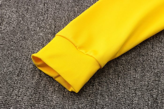 Borussia Dortmund 21/22 Long Zip Jacket Yellow - 图片 6