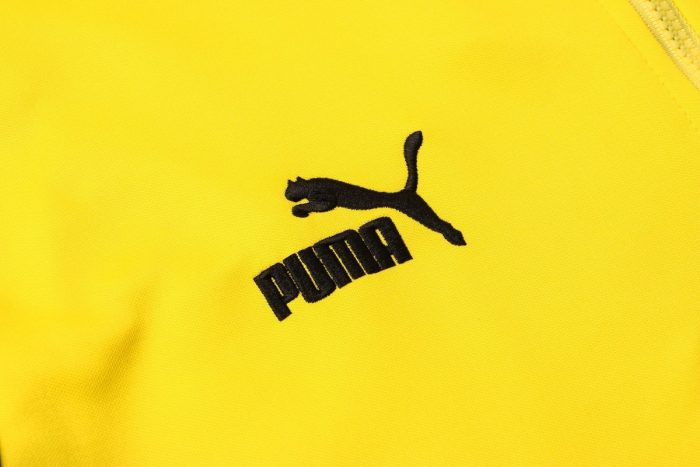 Borussia Dortmund 21/22 Long Zip Jacket Yellow - 图片 7