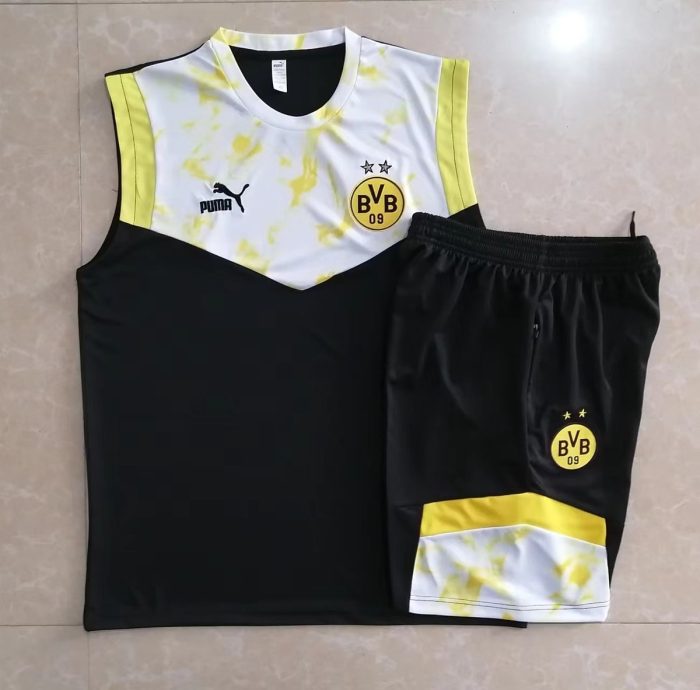 Borussia Dortmund 22/23 Black Vest with Splatter Print - 图片 9