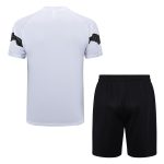 Borussia Dortmund 22-23 White Short Sleeve Training Set with 5-Inch Shorts - 图片 7
