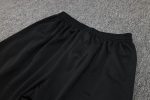 Borussia Dortmund 23-24 Half-Zip Hoodie Black Spray Print - 图片 3