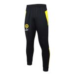 Borussia Dortmund 23-24 Half-Zip Hoodie Black Spray Print - 图片 7