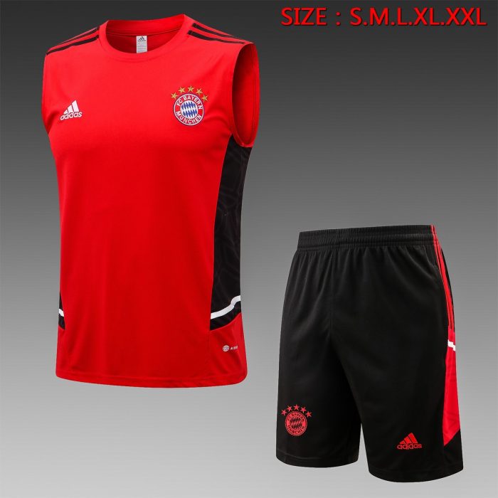 Bayern Munich 22/23 Red Vest - 图片 8