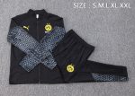 Borussia Dortmund 23-24 Black Long Zipper Jacket - 图片 2