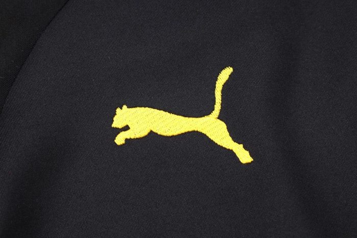 Borussia Dortmund 23-24 Black Long Zipper Jacket - 图片 5