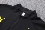 Borussia Dortmund 23-24 Black Long Zipper Jacket - 图片 6
