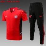 Bayern Munich 22-23 Red Short Sleeve Training Shirt