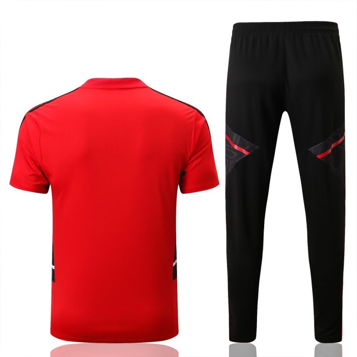 Bayern Munich 22-23 Red Short Sleeve Training Shirt - 图片 8