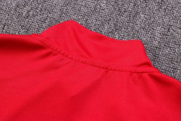Bayern Munich 22/23 Red Half-Zip Jacket - 图片 3
