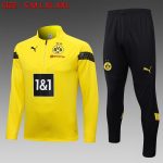 Borussia Dortmund 22/23 Yellow Half-Zip Jacket
