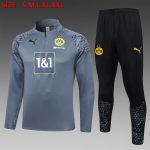 Borussia Dortmund 23-24 Half-Zip Grey