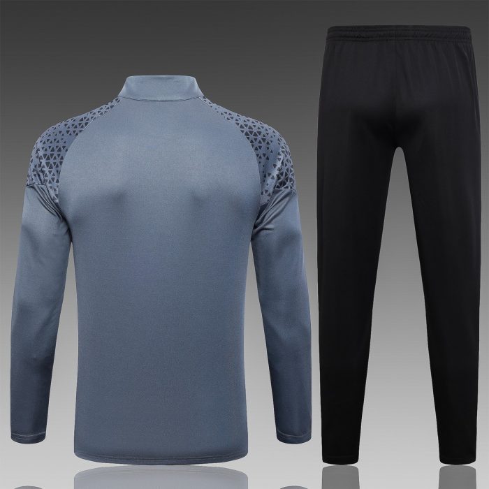 Borussia Dortmund 23-24 Half-Zip Grey - 图片 2