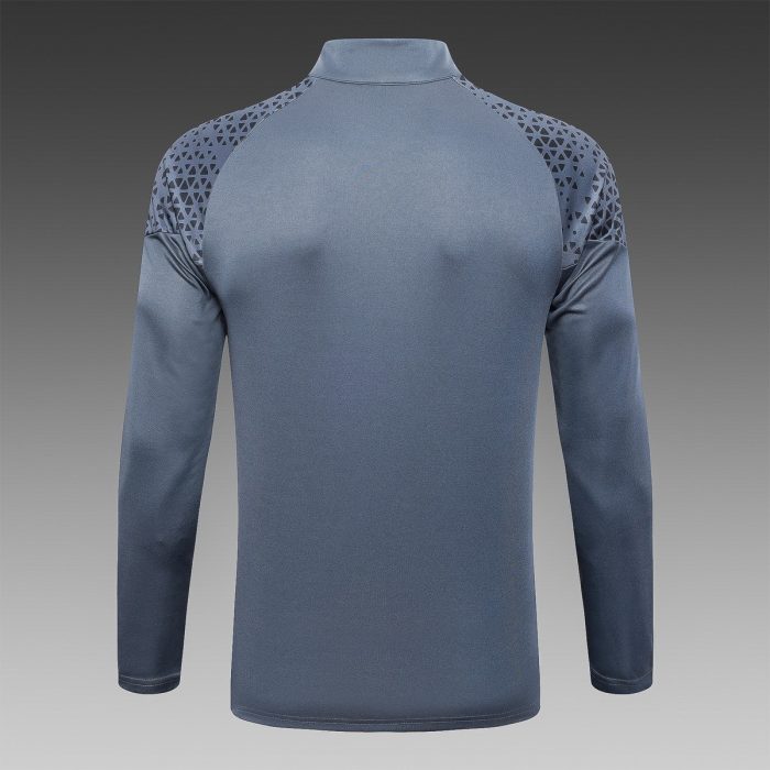 Borussia Dortmund 23-24 Half-Zip Grey - 图片 3