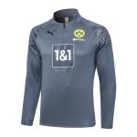 Borussia Dortmund 23-24 Half-Zip Grey - 图片 4