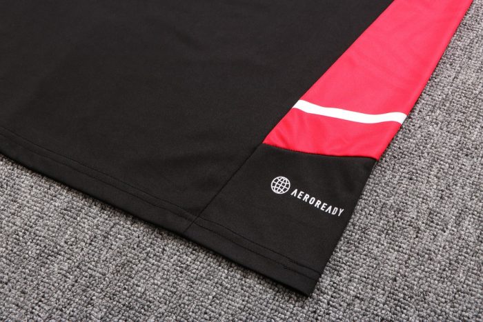 Bayern Munich 22-23 Black Short Sleeve Training Suit - 图片 4