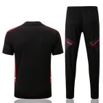 Bayern Munich 22-23 Black Short Sleeve Training Suit - 图片 7