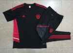 Bayern Munich 22-23 Black Short Sleeve Training Suit - 图片 9