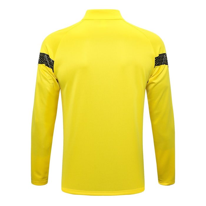 Borussia Dortmund 22-23 Yellow Long Zipper Jacket - 图片 8