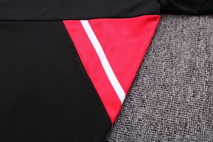 Bayern Munich 22-23 Half Zip Jacket Black - 图片 3