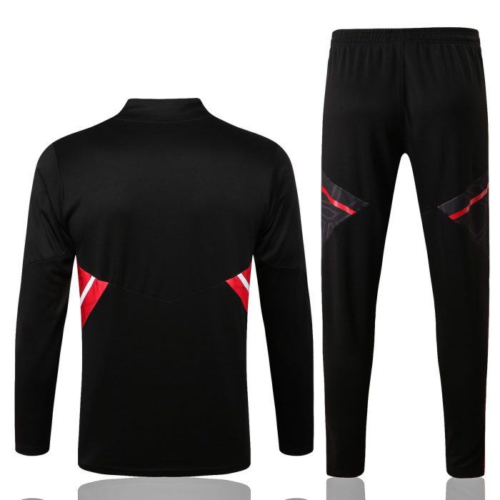 Bayern Munich 22-23 Half Zip Jacket Black - 图片 7