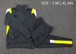 Borussia Dortmund 23-24 Grey Long Zipper Jacket - 图片 2