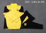 Borussia Dortmund Yellow Splatter Half-Zip Jacket - 图片 2