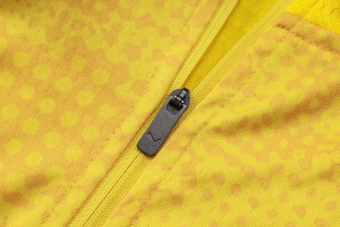 Borussia Dortmund Yellow Splatter Half-Zip Jacket - 图片 5