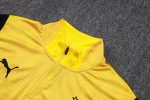 Borussia Dortmund Yellow Splatter Half-Zip Jacket - 图片 6