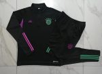 Bayern Munich 23-24 Half Zip Jacket Black - 图片 9
