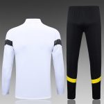 Borussia Dortmund 22/23 White Long Zipper Jacket - 图片 7