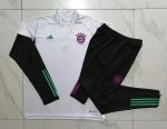 Bayern Munich 23-24 Half Zip Jacket White - 图片 9