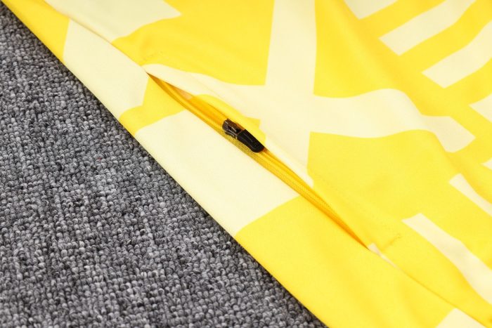 Borussia Dortmund 22/23 Yellow Long Zipper Jacket (Spray Print) - 图片 5