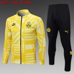 Borussia Dortmund 22/23 Yellow Long Zipper Jacket (Spray Print) - 图片 8