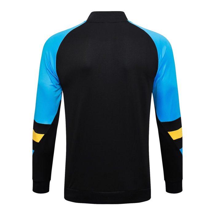 Bayern Munich 23-24 Half Zip Jacket Black - 图片 8