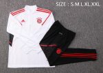 Bayern Munich 22/23 White Half-Zip Jacket - 图片 2