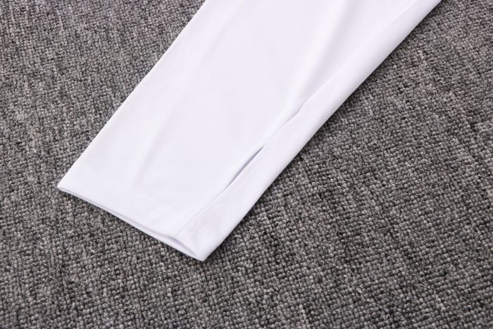 Bayern Munich 22/23 White Half-Zip Jacket - 图片 5