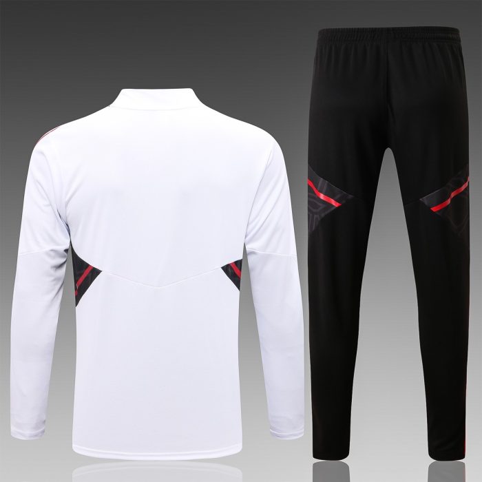 Bayern Munich 22/23 White Half-Zip Jacket - 图片 7