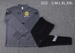 Borussia Dortmund 22/23 Half-Zip Jacket Dark Gray - 图片 2