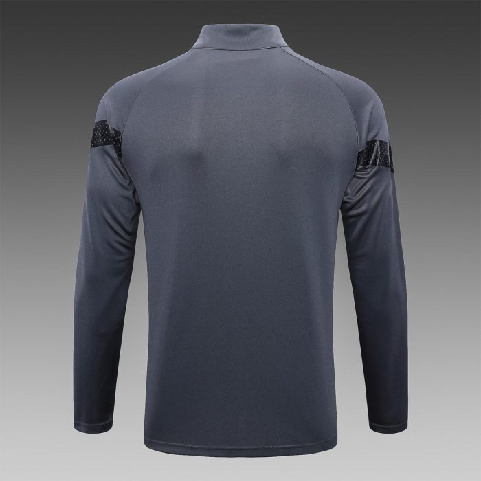 Borussia Dortmund 22/23 Half-Zip Jacket Dark Gray - 图片 7