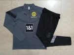 Borussia Dortmund 22/23 Half-Zip Jacket Dark Gray - 图片 9