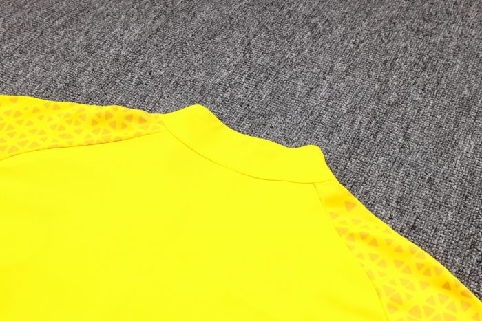 Borussia Dortmund 23-24 Yellow Half-Zip Jacket - 图片 3