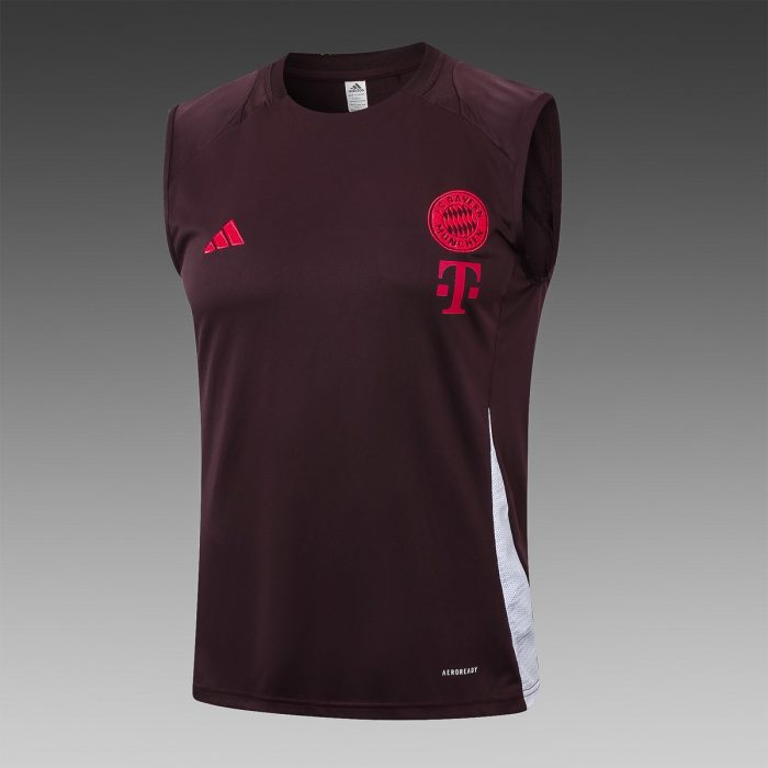 Bayern Munich 24/25 Vest Red Brown - 图片 8