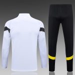 Borussia Dortmund 22-23 White Half-Zip Jacket - 图片 7