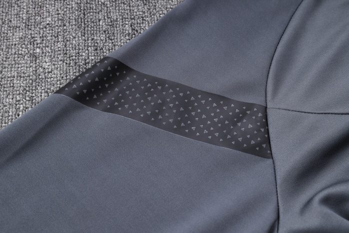 Borussia Dortmund 22/23 Grey Long Zipper Jacket - 图片 5