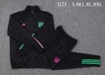 Bayern Munich 23-24 Long Zip Jacket Black - 图片 2